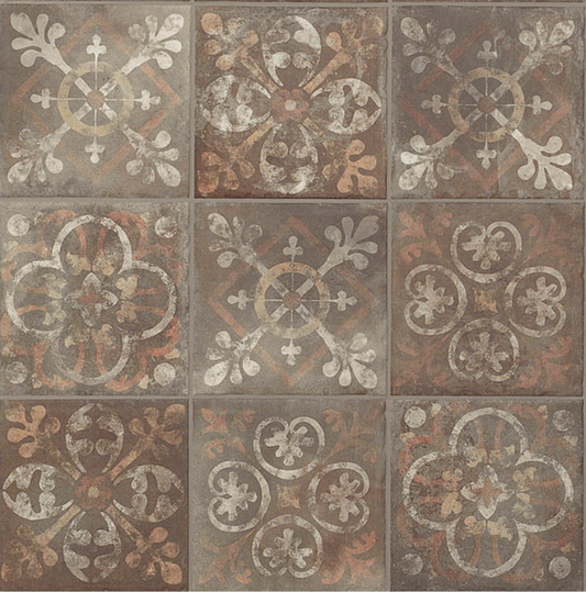 Harvard Vintage Porcelain Tile 22.5 x 22.5cm-Delforno