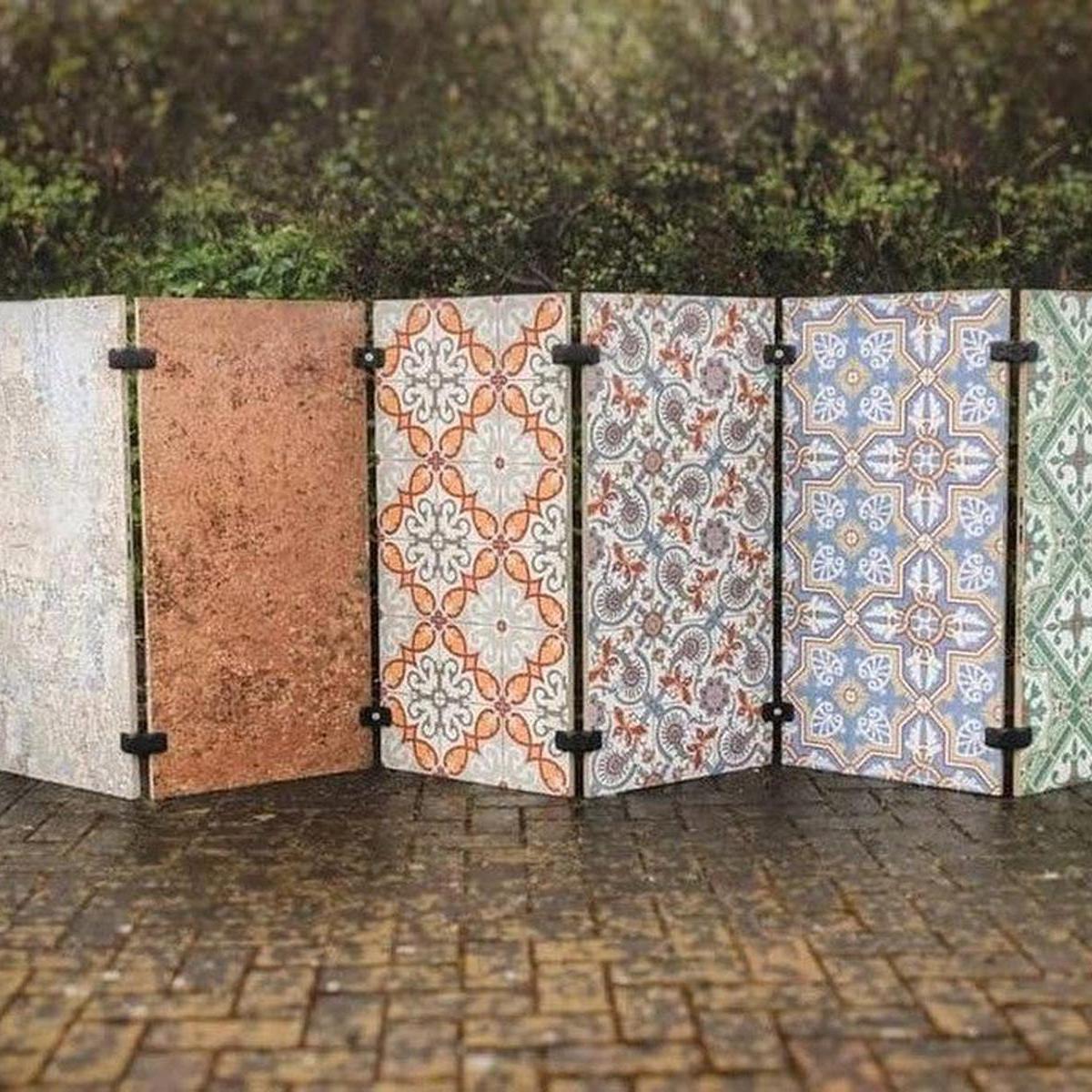 Inside Out Collection: Tea Alva Slab Porcelain Tile 50x100x2cm-Delforno