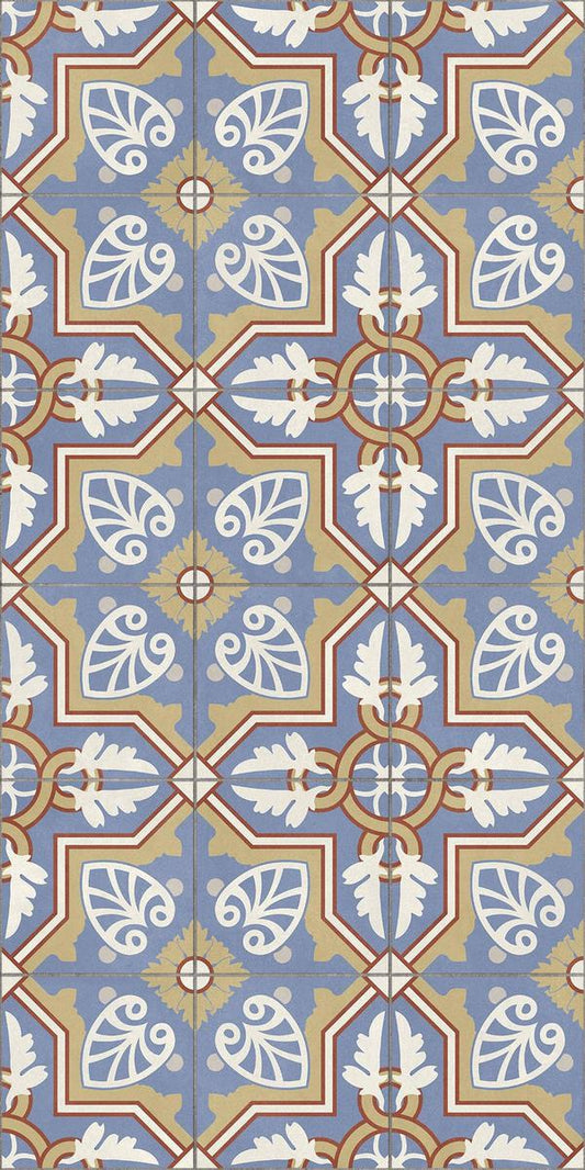 Inside Out Collection Tea Pine Slab Glazed Porcelain Tile 50x100x2cm-Delforno