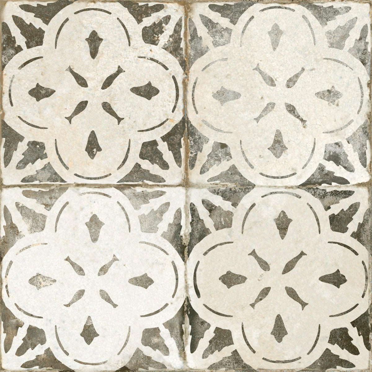 Isadora Nero Ceramic Tile 45 x 45cm-Delforno