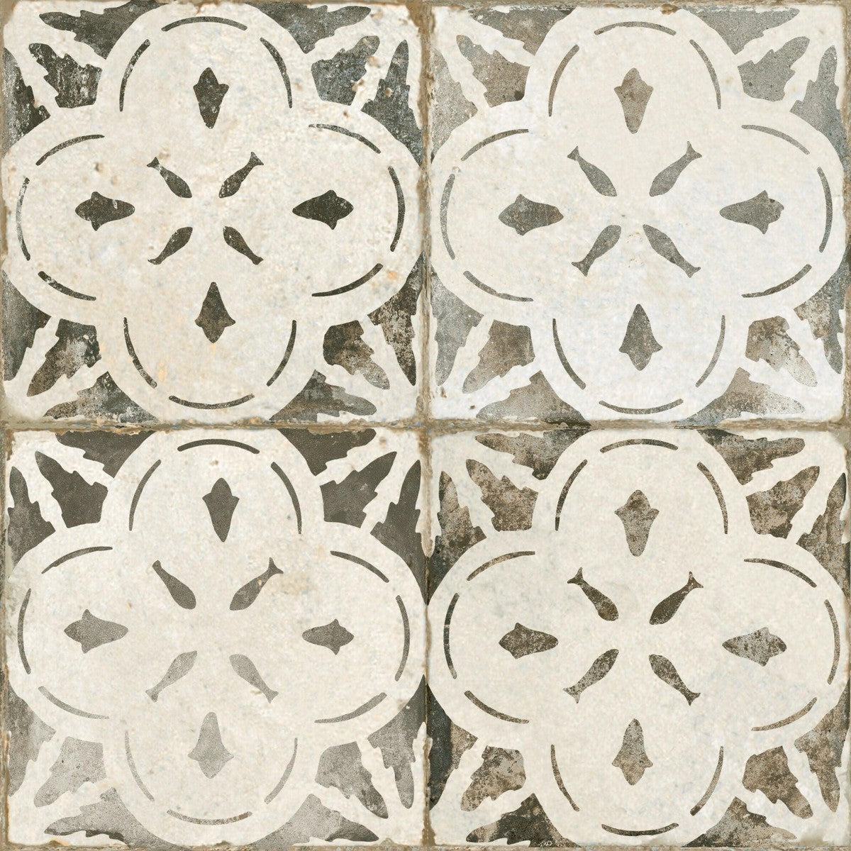 Isadora Nero Ceramic Tile 45 x 45cm-Delforno