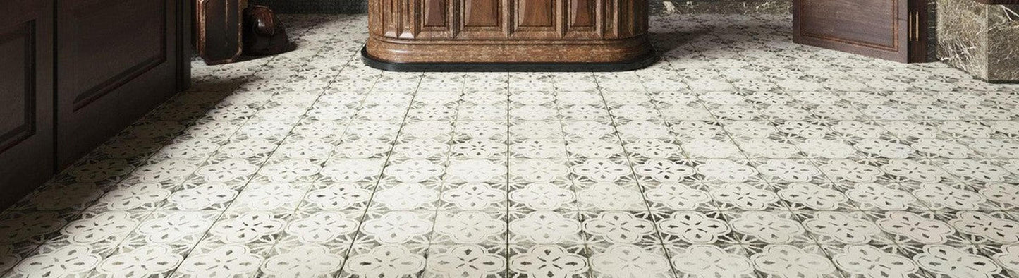 Isadora Nero Ceramic Tile 45 x 45cm-Delforno