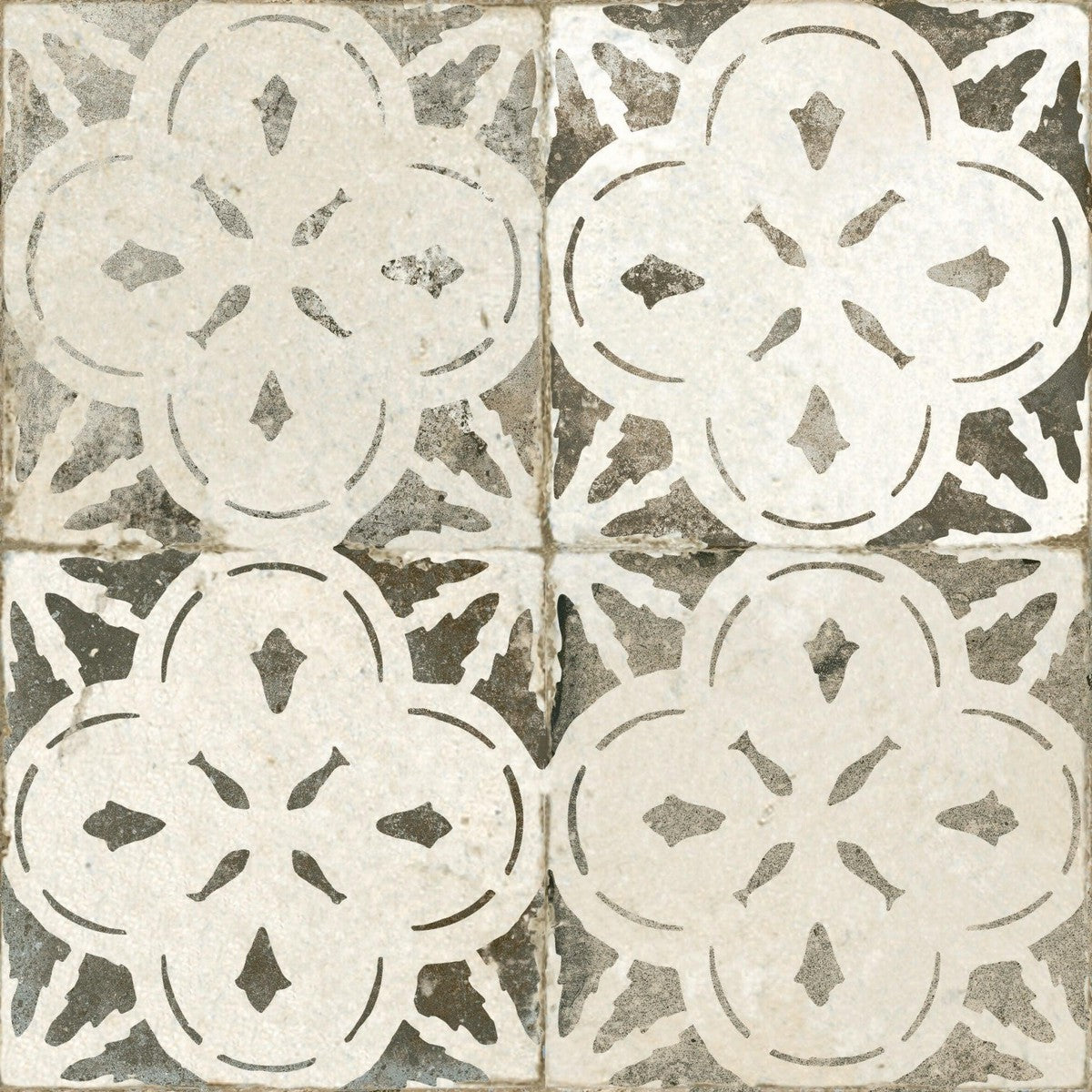 Isadora Nero Ceramic Tile 45 x 45cm-Delforno