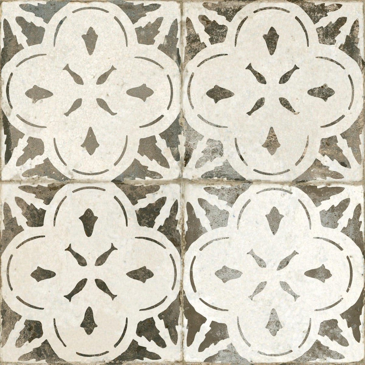 Isadora Nero Ceramic Tile 45 x 45cm-Delforno