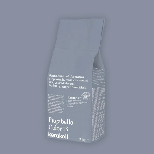 Fugabella Color Grout 13 Quartz Blue 3Kg-Delforno