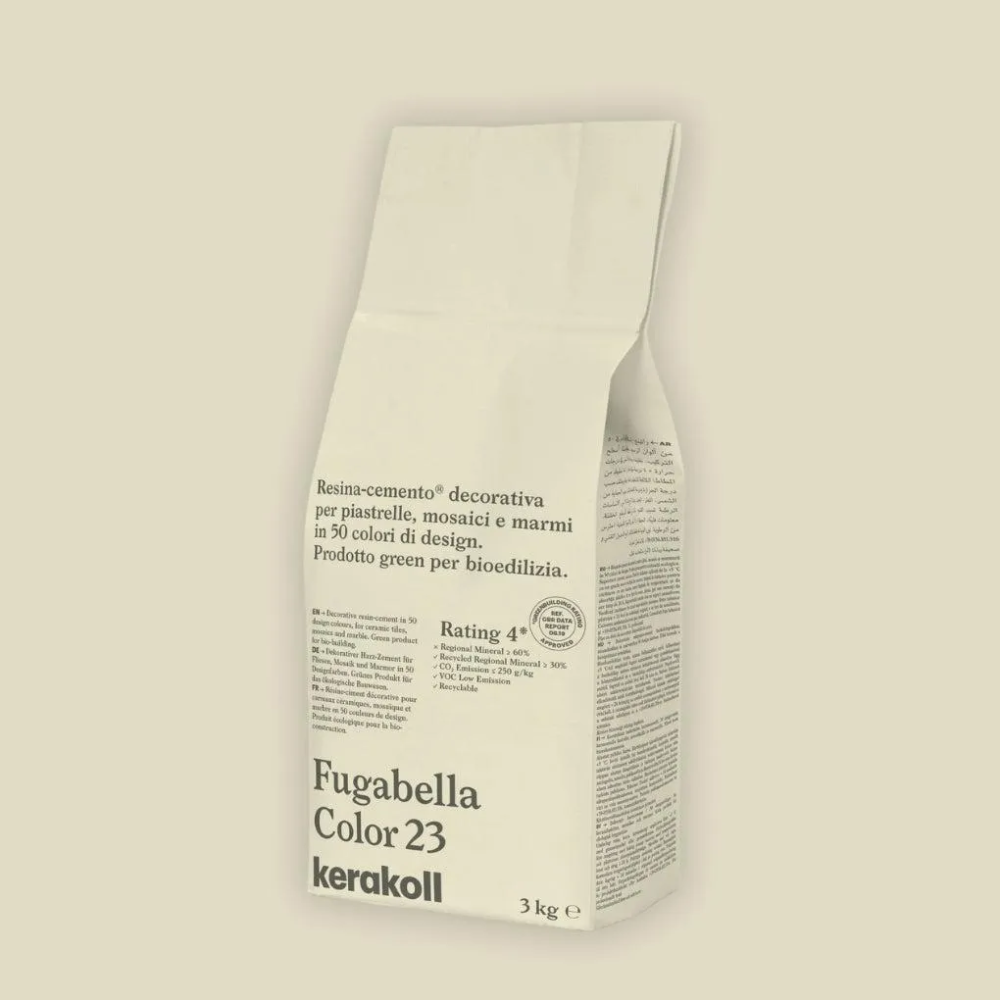 Fugabella Color Grout 23 Cream 3Kg-Kerakoll-Delforno
