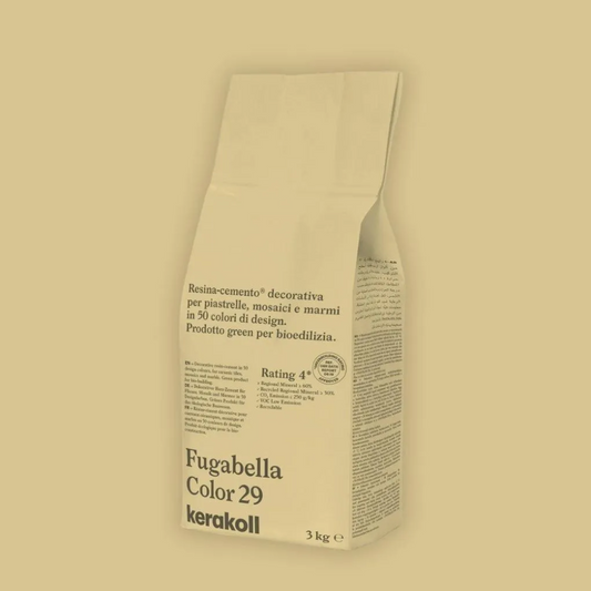 Fugabella Color Grout 29 Straw 3Kg-Delforno
