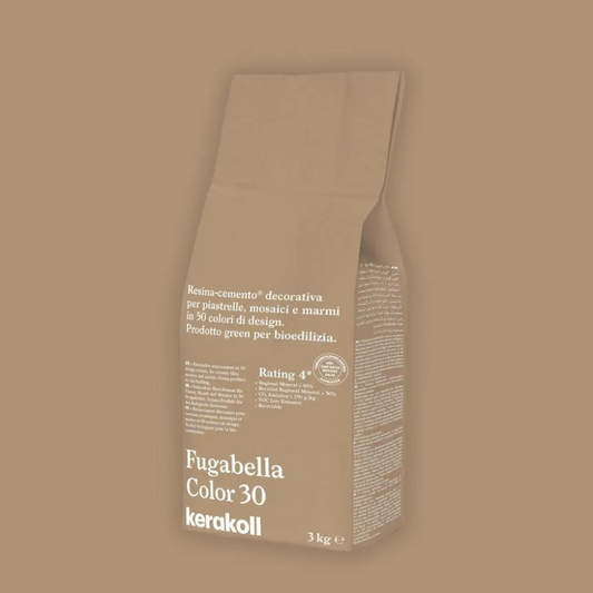 Fugabella Color Grout 30 Manilla 3Kg-Delforno