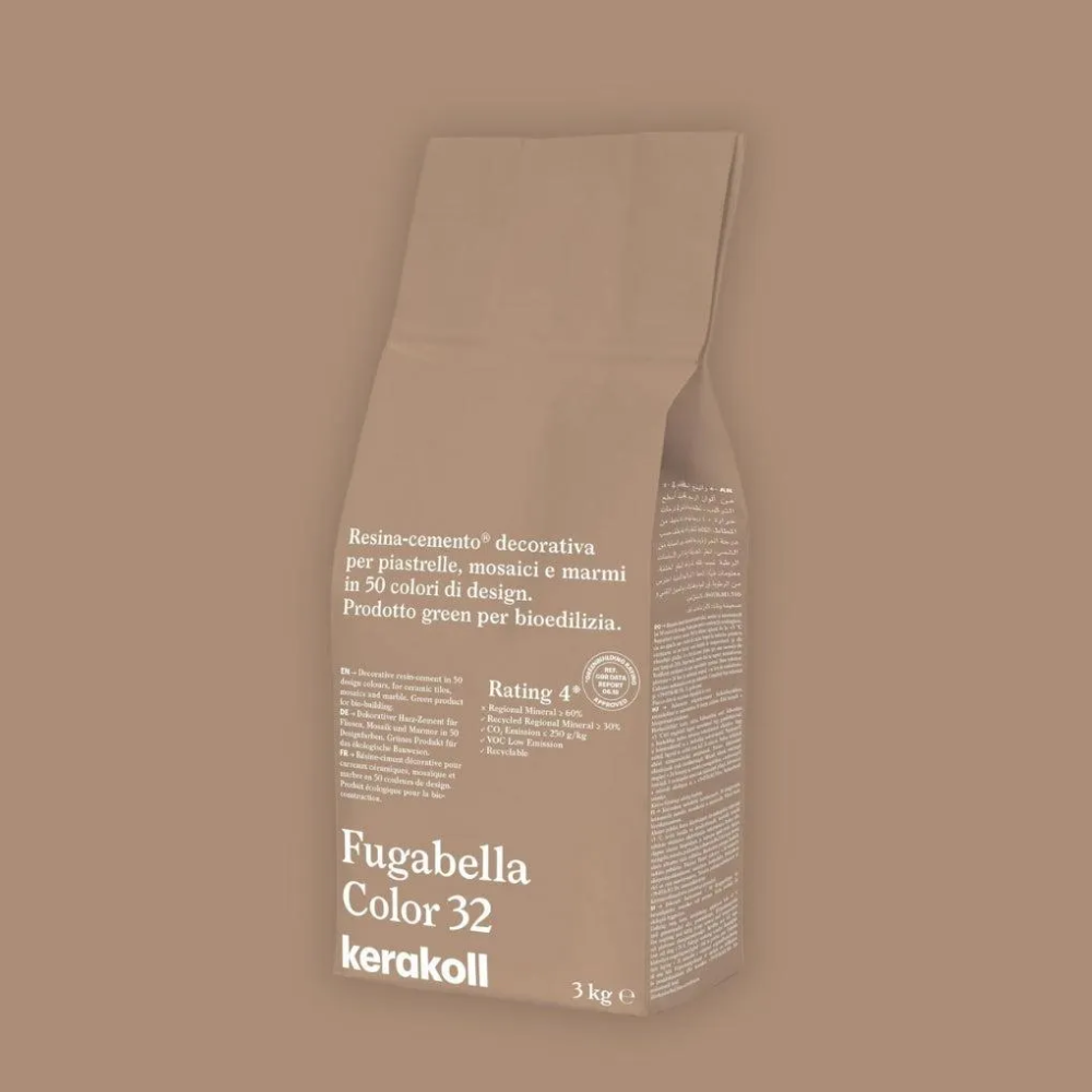 Fugabella Color Grout 32 Peach Biege 3Kg-Kerakoll-Delforno