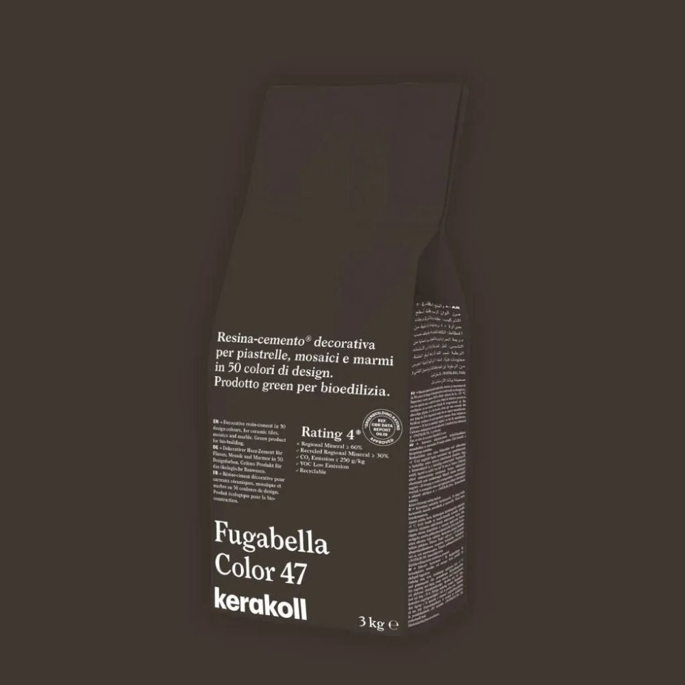 Fugabella Color Grout 47 Bitter Chocolate 3Kg-Delforno