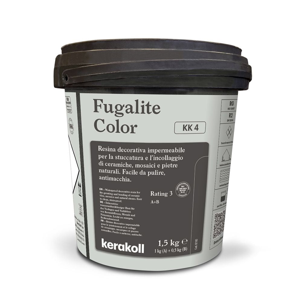 Fugalite Color KK4 Epoxy Tile Grout 1.5Kg-Kerakoll-Delforno