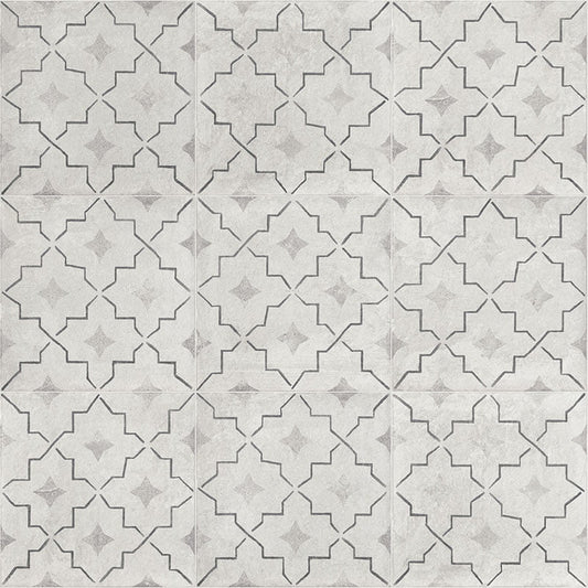 Carino Deco Como Porcelain Tile 20 x 20cm-Delforno