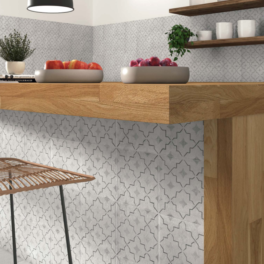 Carino Deco Como Porcelain Tile 20 x 20cm-Delforno