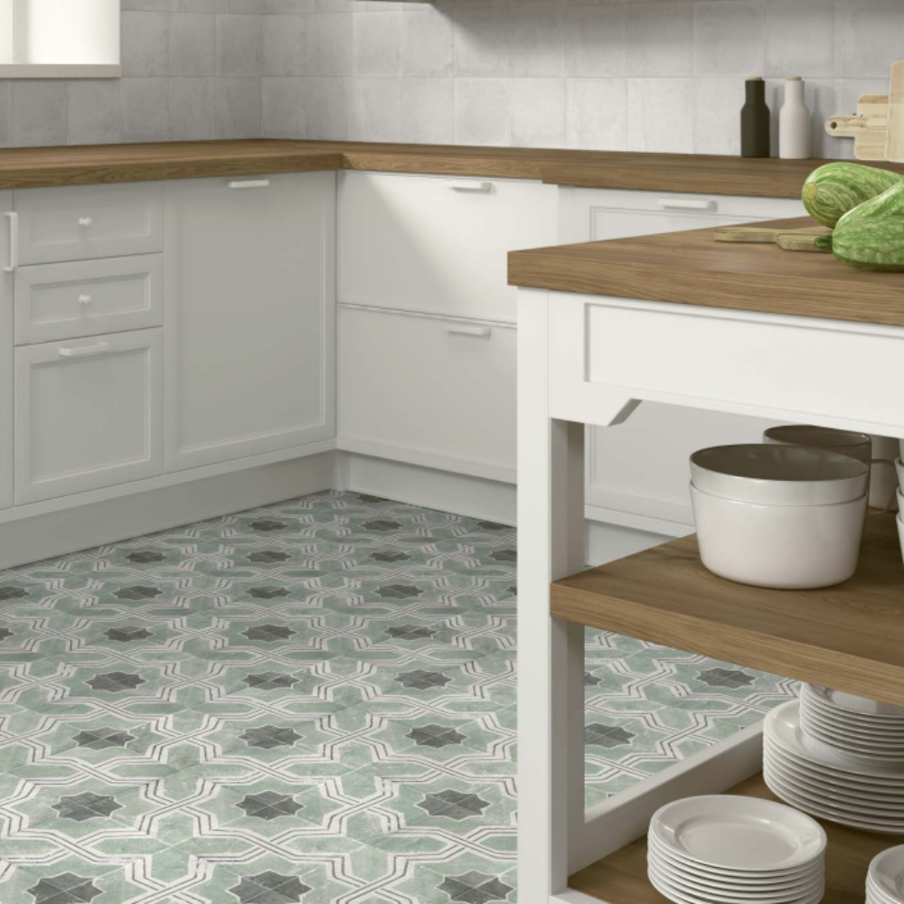 Carino Deco Iberia Porcelain Tile 20 x 20cm-Delforno