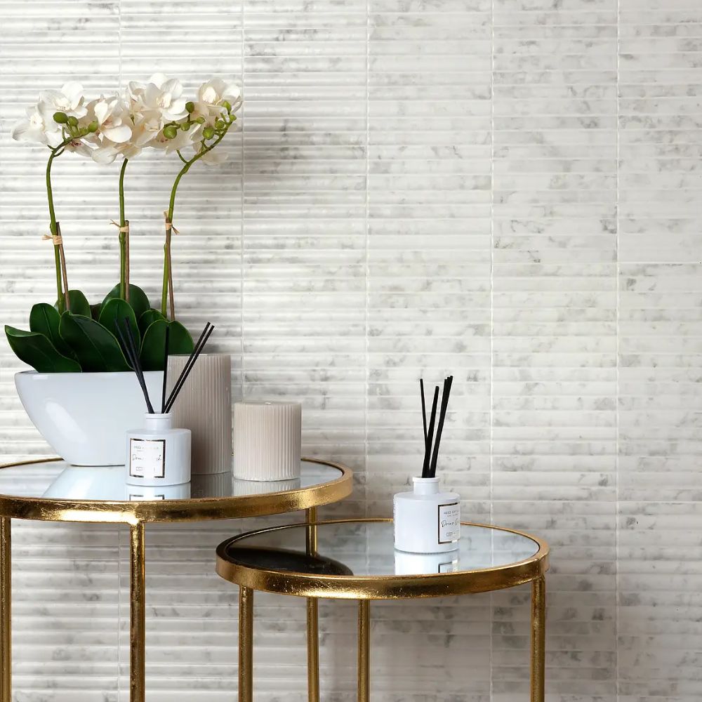 Wynn Marble Porcelain Tile 15 x 30cm-Mainzu-Delforno
