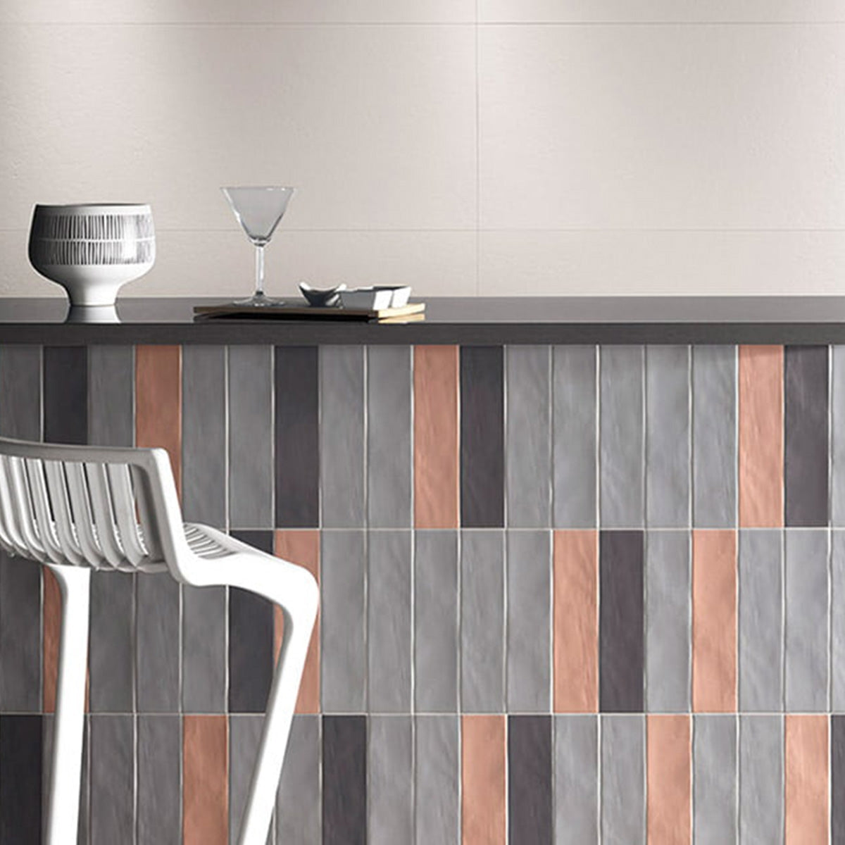 Evoke Skin Ceramic Tile 6.4 x 26cm