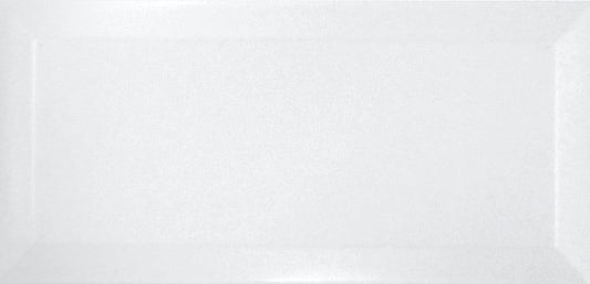 Metro Collection Victorian Gloss White Porcelain Tile 7.5 x 15cm-Delforno