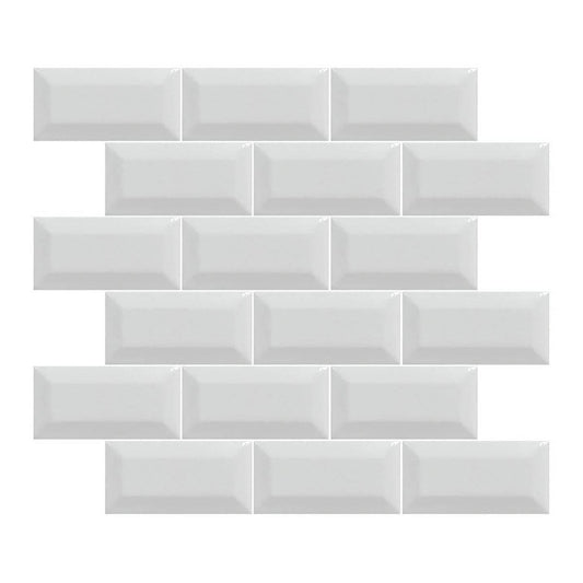 Mosaic Collection Micro Metro White Gloss-Delforno