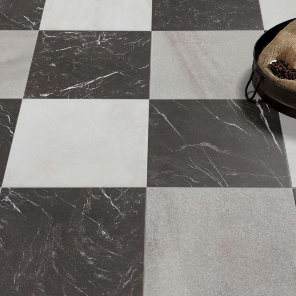 Omeya Grey Porcelain Tile 33 x 33cm-PERONDA-Delforno