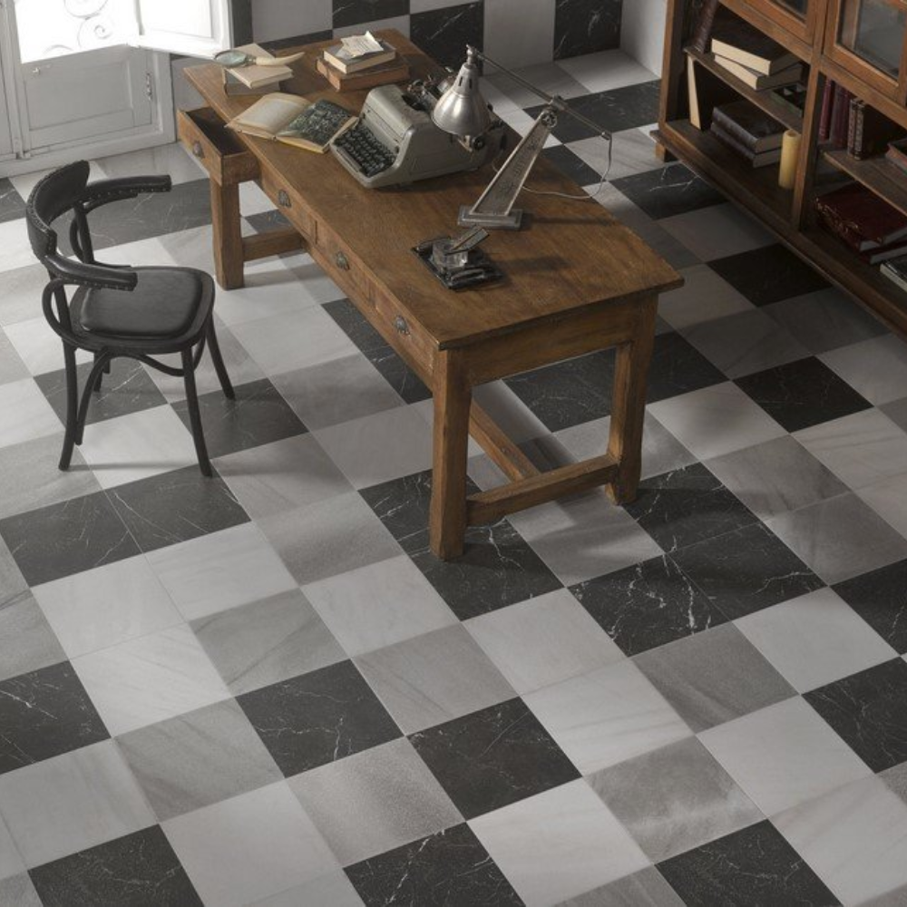 Omeya Grey Porcelain Tile 33 x 33cm-PERONDA-Delforno