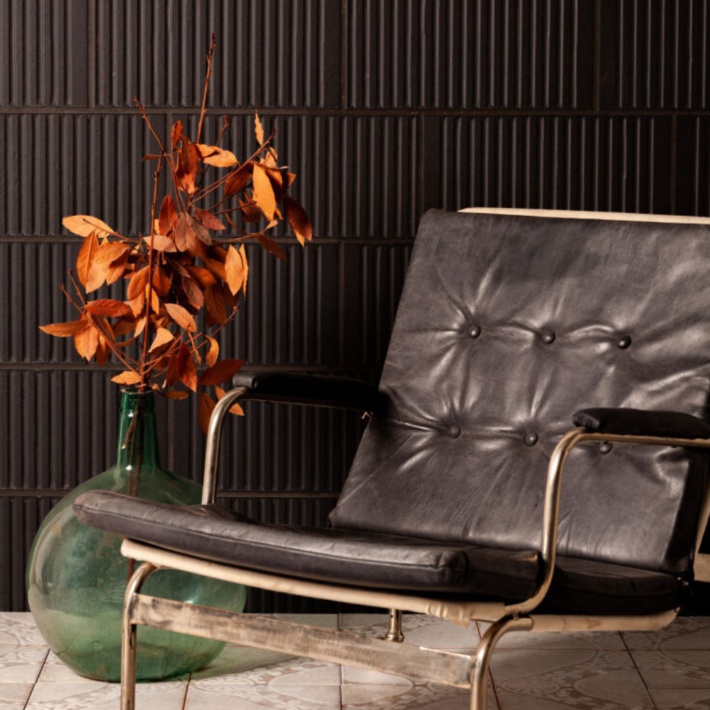 FS Loft Black Ceramic Tile 20 x 40cm-Peronda-Delforno