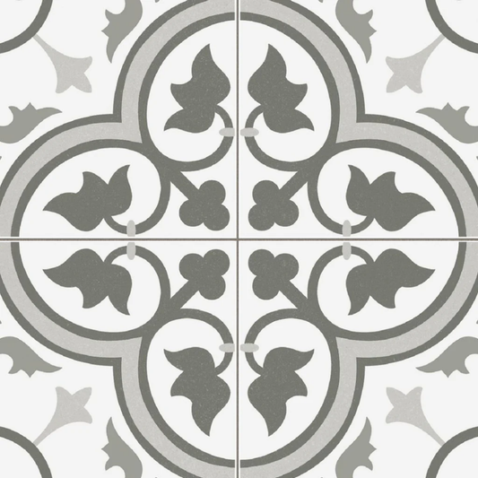 Dover Grey Porcelain Tile 45 x 45cm-Delforno