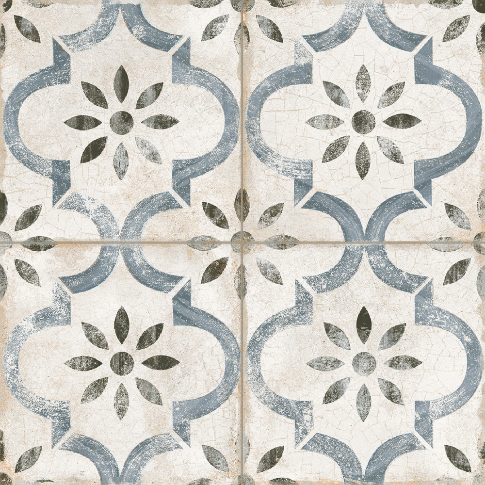 Leeds Blue Porcelain Tile 45 x 45cm