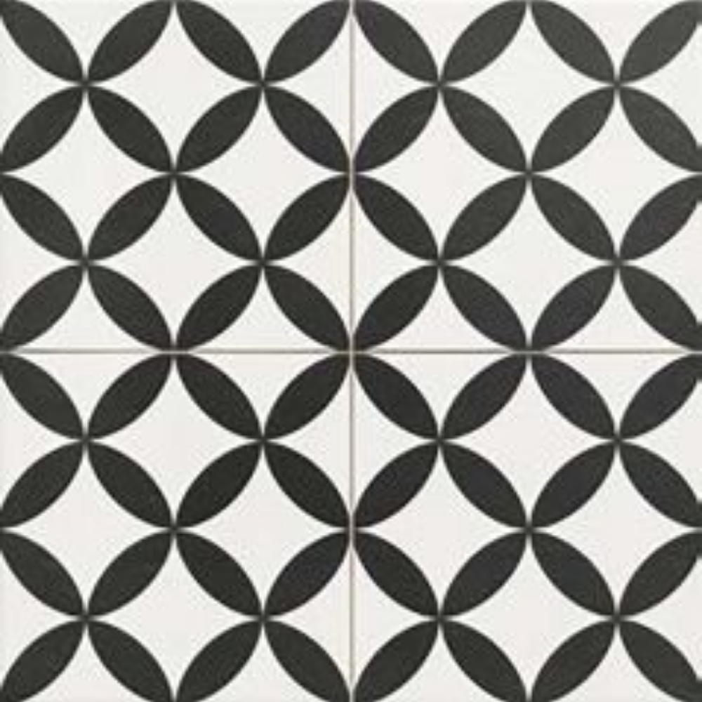Circle Black 45 x 45cm-Prissmacer-Delforno