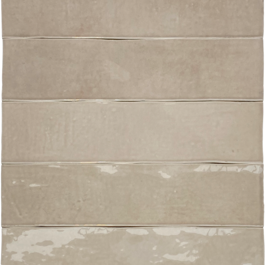 Atelier Taupe Ceramic Tile 6.2 x 25cm-Delforno