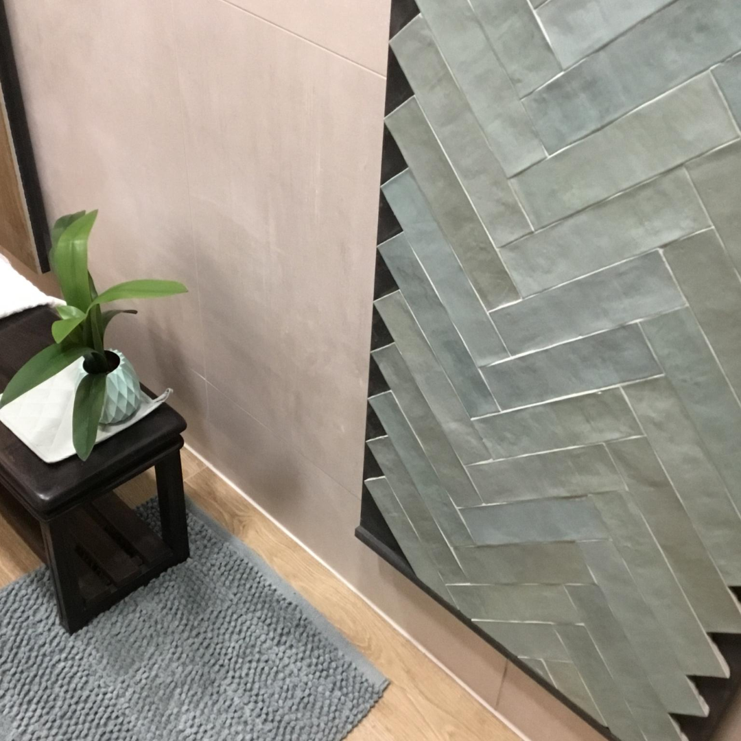 Atelier Vert D'Eau Ceramic TIle 6.2 x 25cm-Delforno