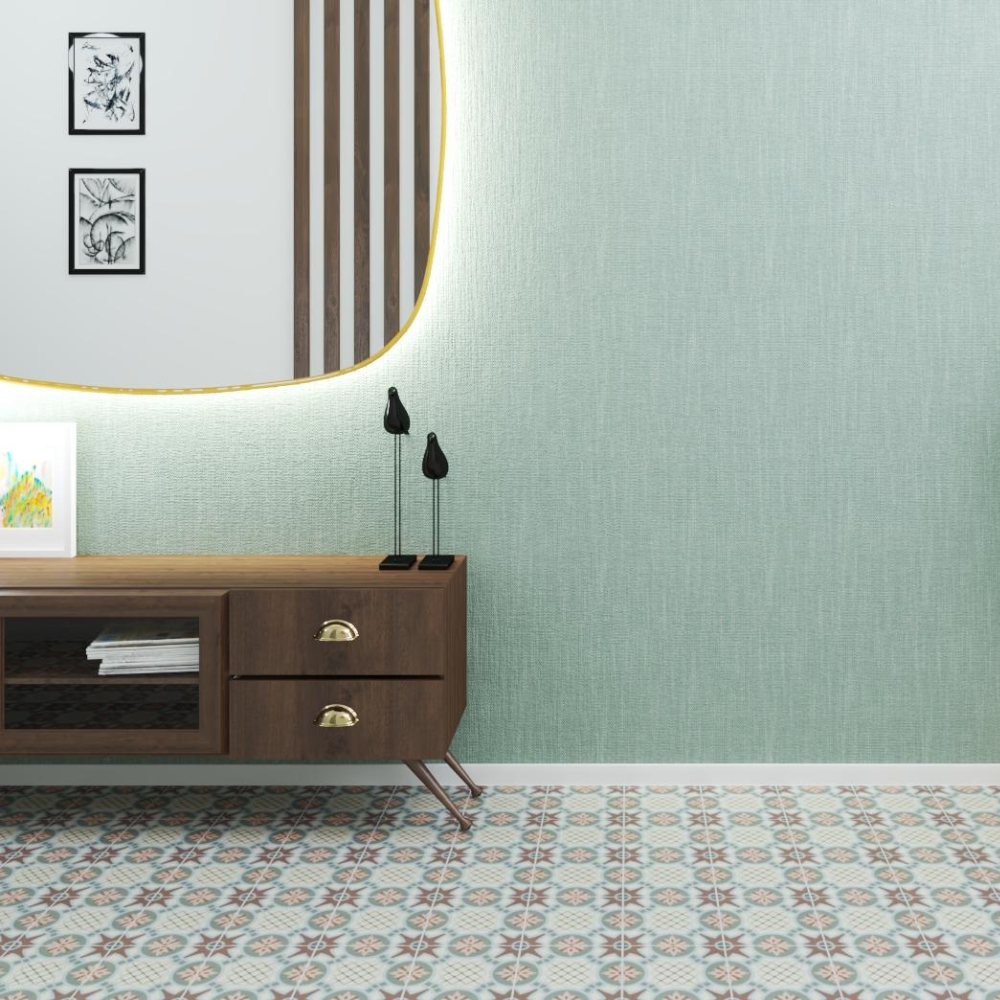 Authentic Pattern Hubert Porcelain Tile 15 x 15cm-Delforno