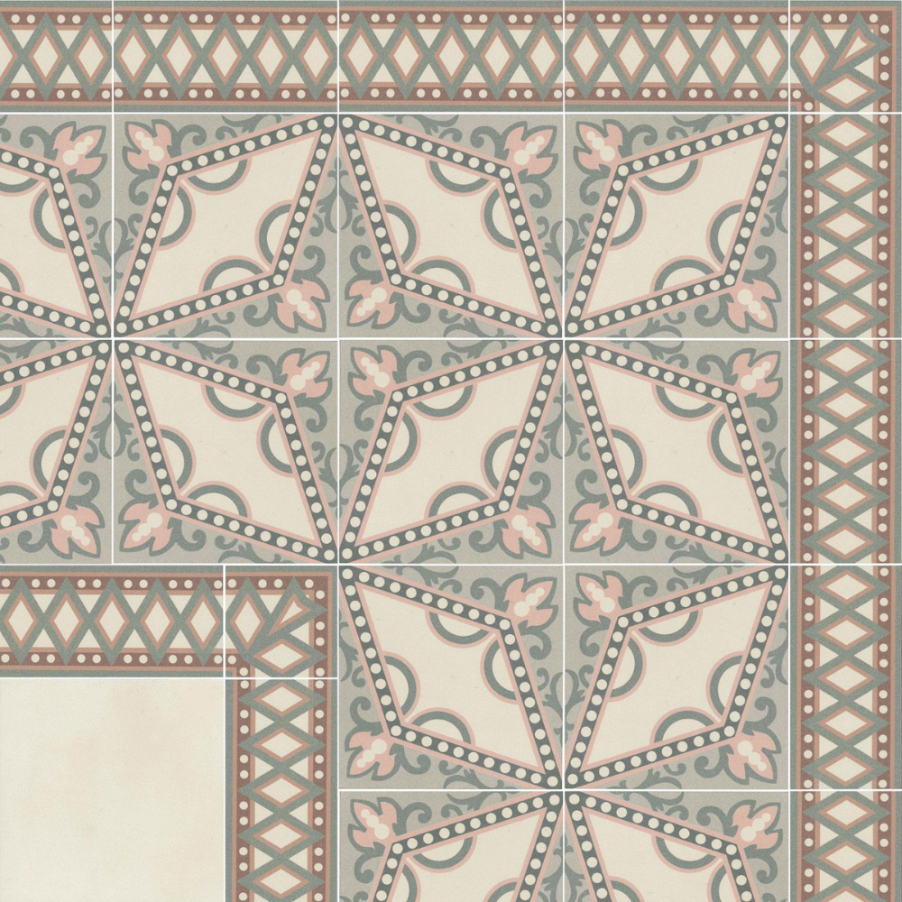 BH Lus Coin Porcelain Tile 7.5 x 7.5cm