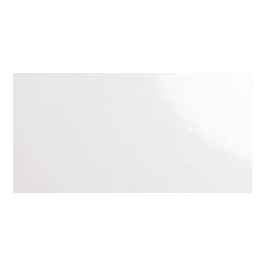 Blanco Matt Flat Ceramic Tile 10 x 20cm-Delforno