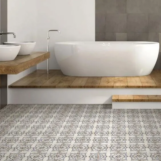 Santa Lucia Porcelain Tile 15 x 15cm-Delforno