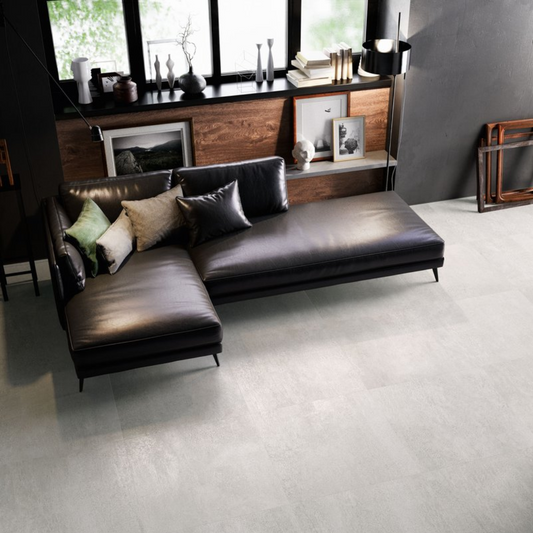 Oxi Dart Silver Porcelain Tile 60 x 60cm-Delforno