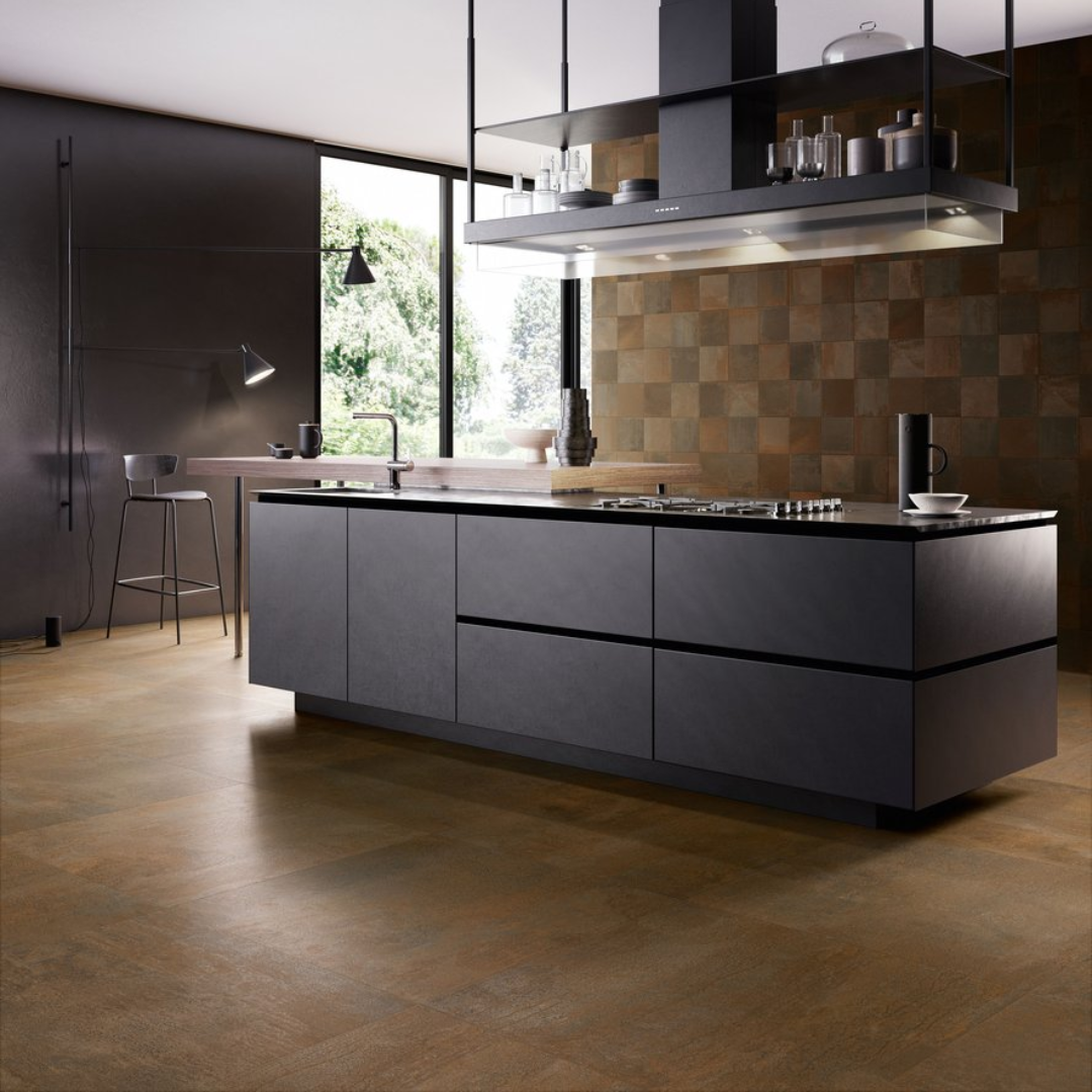 Oxi Dart Copper Porcelain Tile 60 x 60cm
