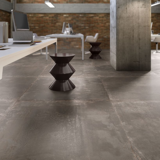 Oxi Dart Iron Porcelain Tile 60 x 60cm-Delforno
