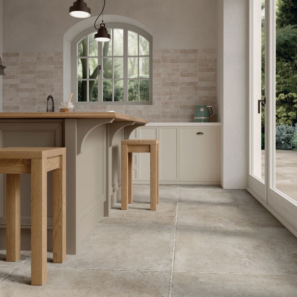 Chateau Pierre de Montignac Light Porcelain Tile 60 x 90cm-Delforno