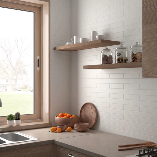 Small Format Costasera Blanco Matt Ceramic Tile 5 x 20cm-Delforno