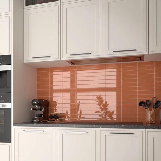 Small Format Costasera Tere Brillo Ceramic Tile 5 x 20cm-Delforno