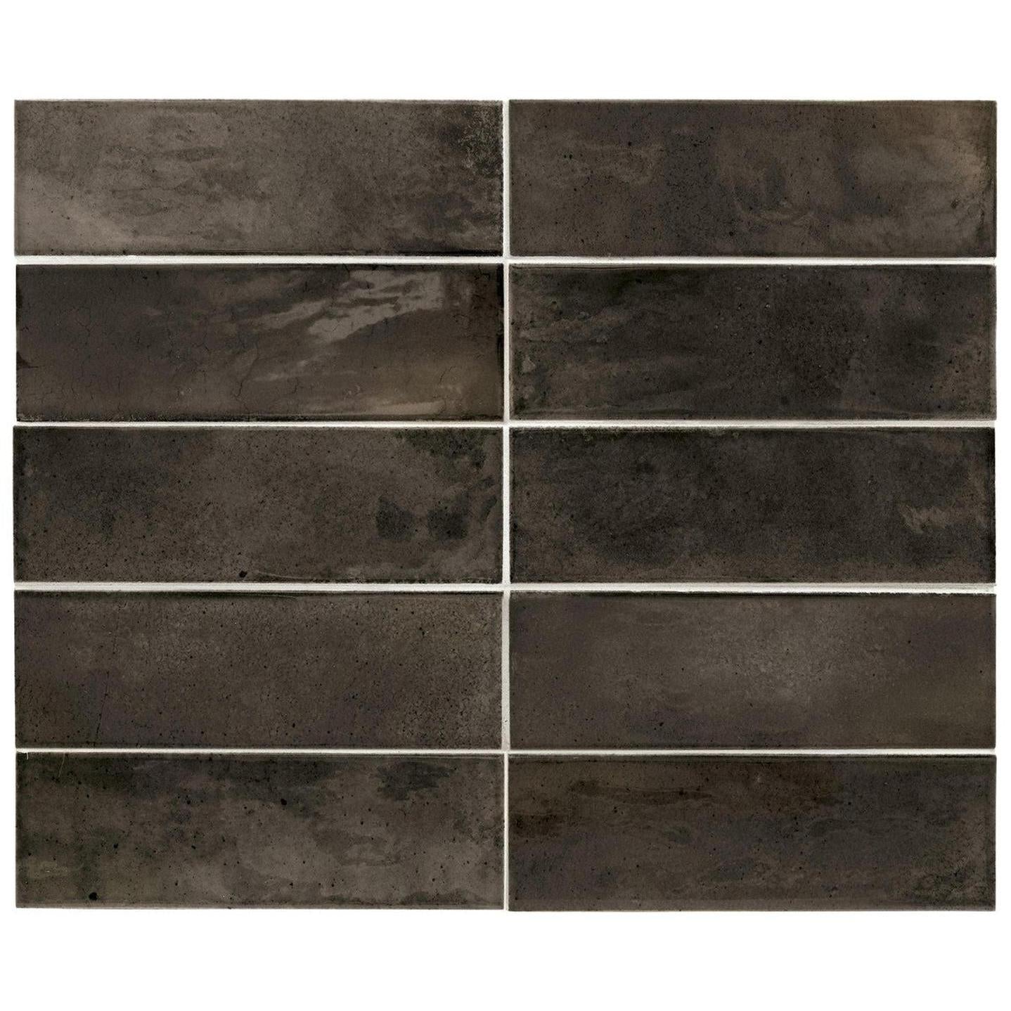Small Format Hanoi Smoke Ceramic Tile 6.5 x 20cm-Delforno