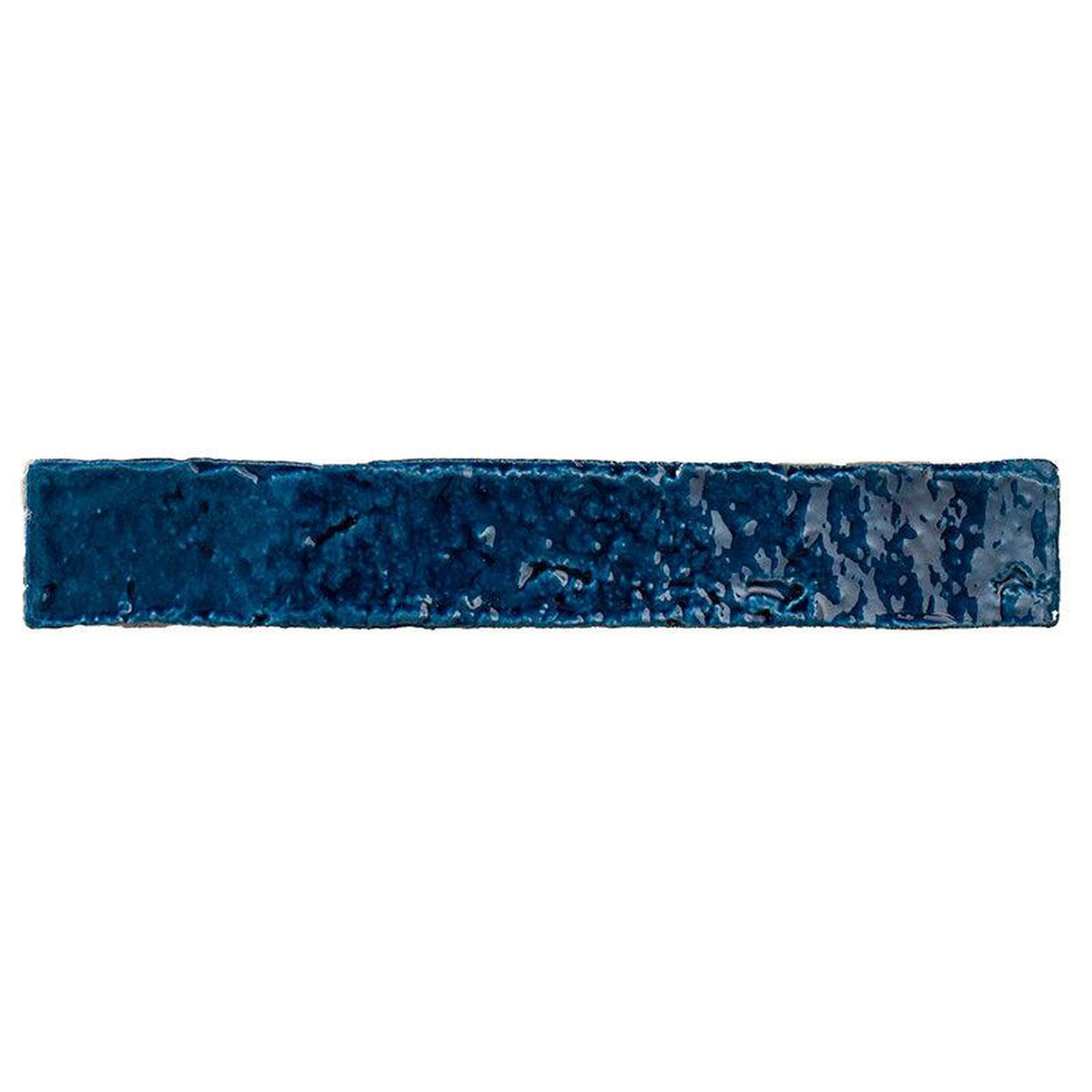 Small Format Indigo Craquelle 3.8 x 23.5cm-Delforno