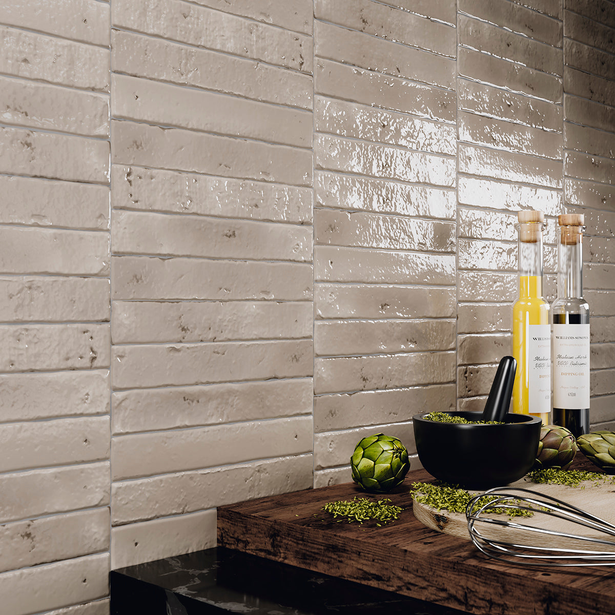 Small Format Stone Light 3.8 x 23.5cm-Delforno