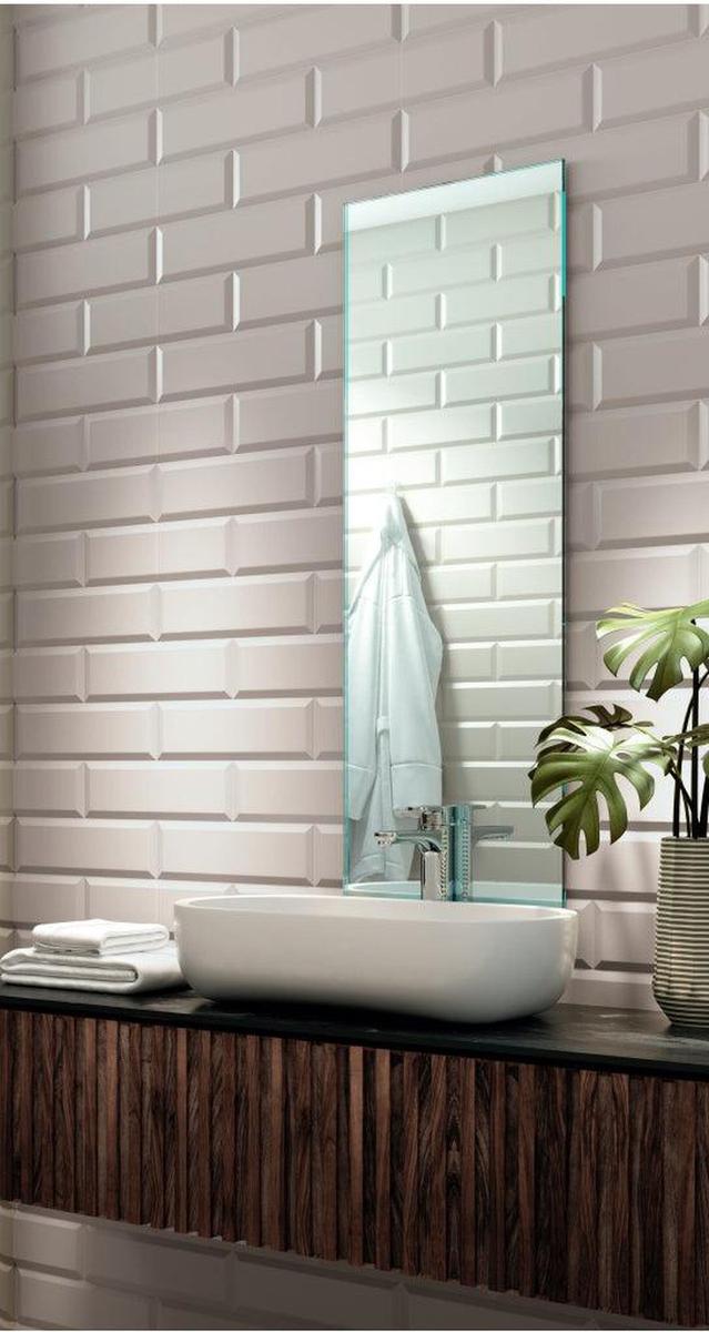 Subway Collection Gloss White Ceramic Tile 10 x 30cm-Delforno
