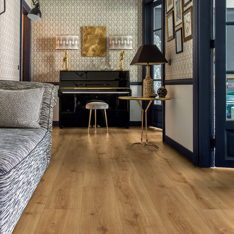 Desert Oak Warm Natural Laminate Wooden Flooring 24 x 205cm-Unilin Distribution-Delforno