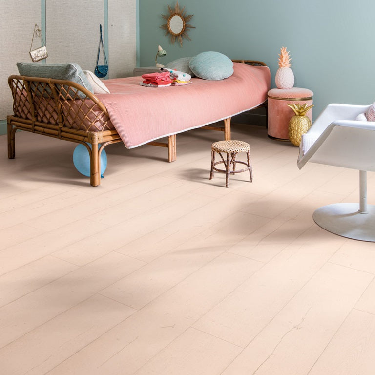 Painted Oak Rose Laminate Wooden Flooring 138 x 21.20cm-Unilin Distribution-Delforno