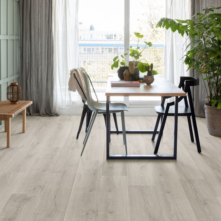 Brushed Oak Grey Laminate Flooring 138 x 21.20cm-Unilin Distribution-Delforno