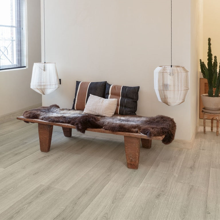 Brushed Oak Grey Laminate Flooring 138 x 21.20cm-Unilin Distribution-Delforno