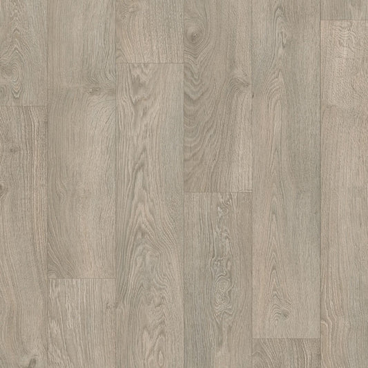 Old Oak Grey Laminate Wooden Flooring 19 x 120cm-Delforno