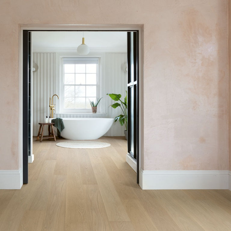 Lily White Oak Extra Matt Hardwood Flooring 19 x 182cm-Unilin Distribution-Delforno